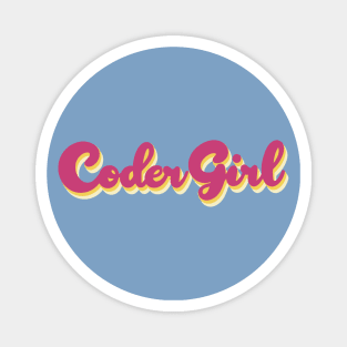 Coder Girl Magnet